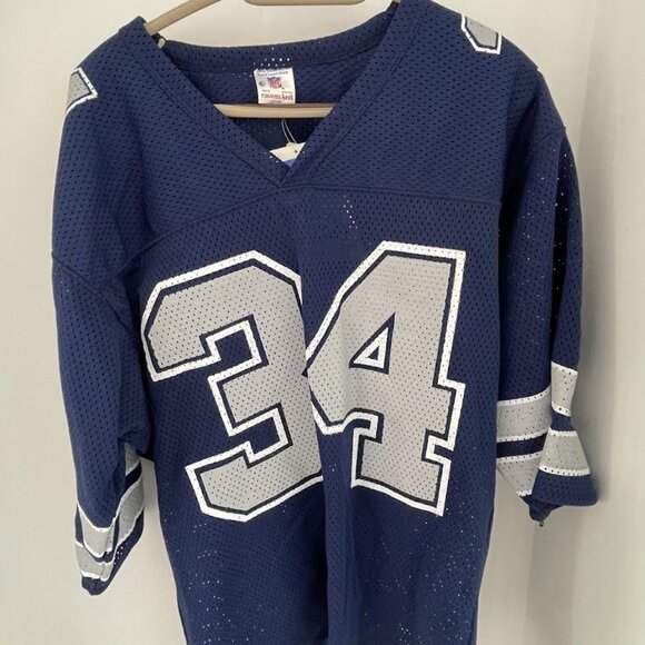 BRAND NEW Vintage Dallas Cowboys Jersey #34 - Picture 1 of 3
